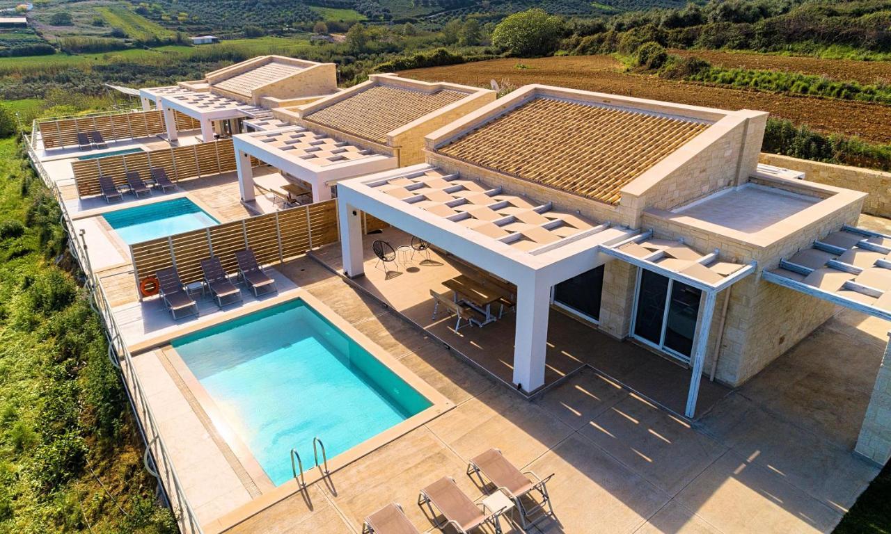Vista Mare Villas Heated Pool Georgioupoli Exterior photo