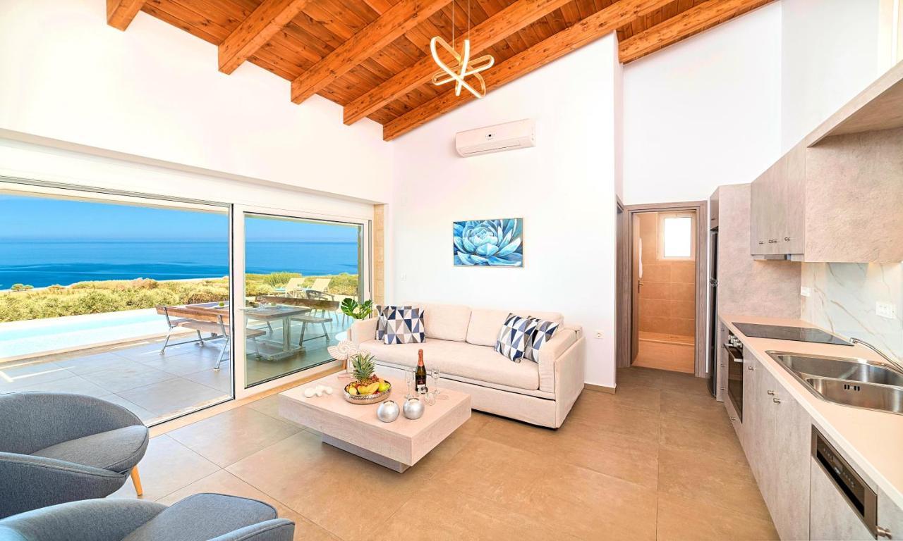 Vista Mare Villas Heated Pool Georgioupoli Exterior photo